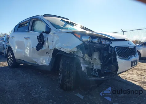 2019 Kia Sportage Ex из США, поврежденный, VIN KNDPNCAC6K7516495